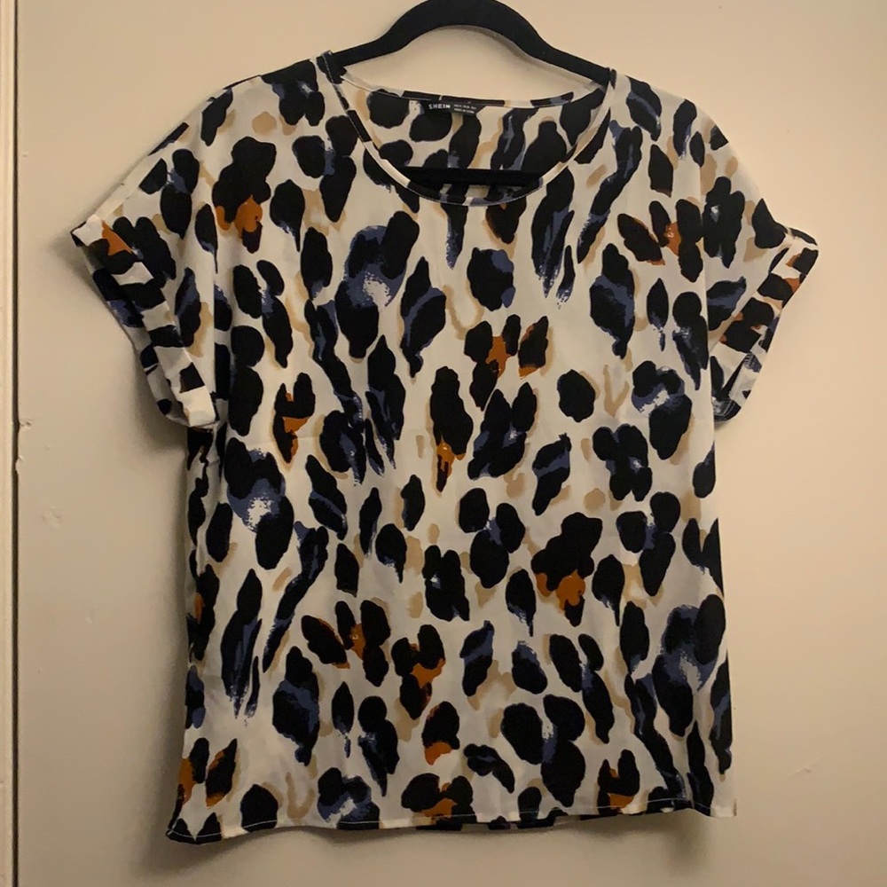 2/$8 Cheetah Blouse